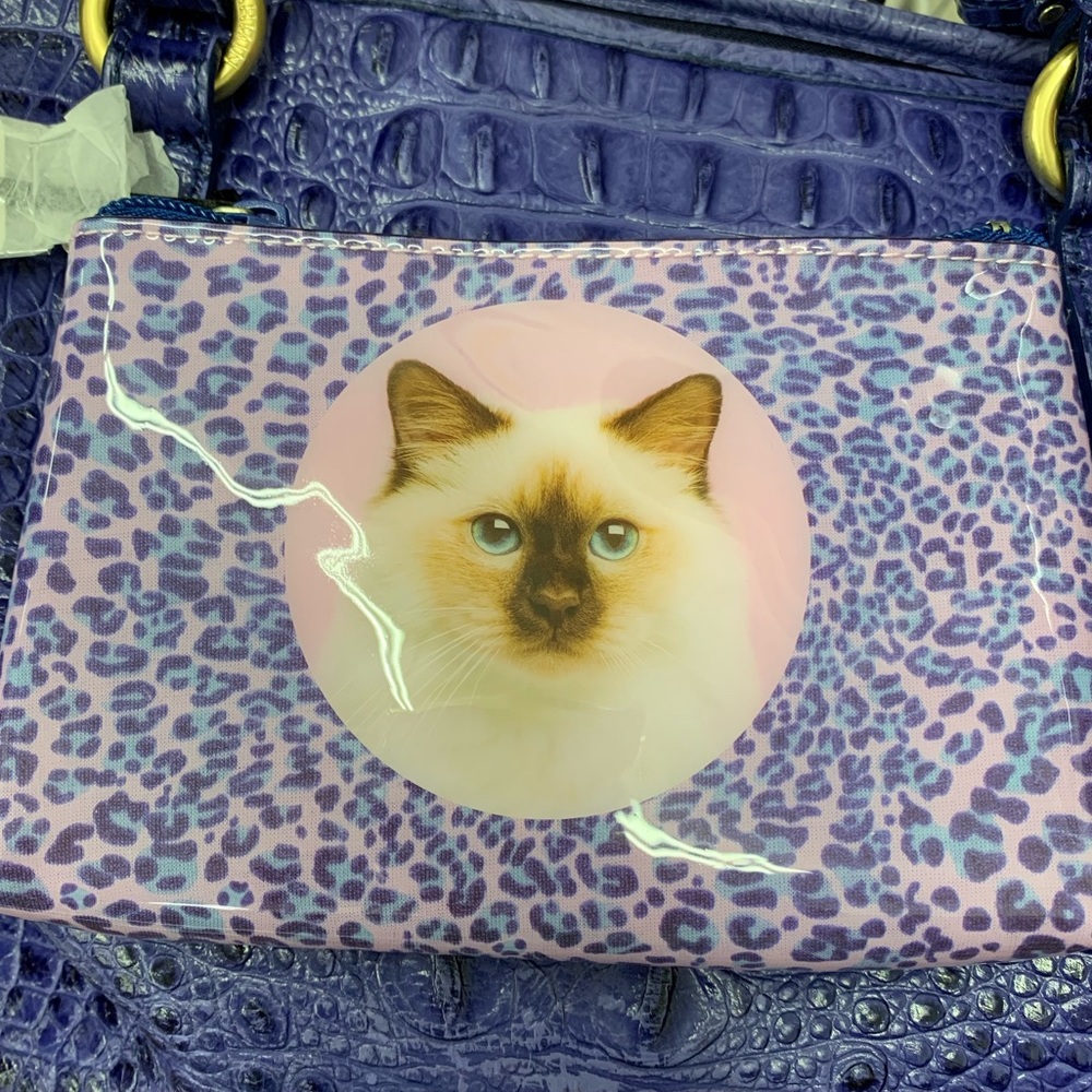 Catseye London Himalayan cat cosmetic pouch bag